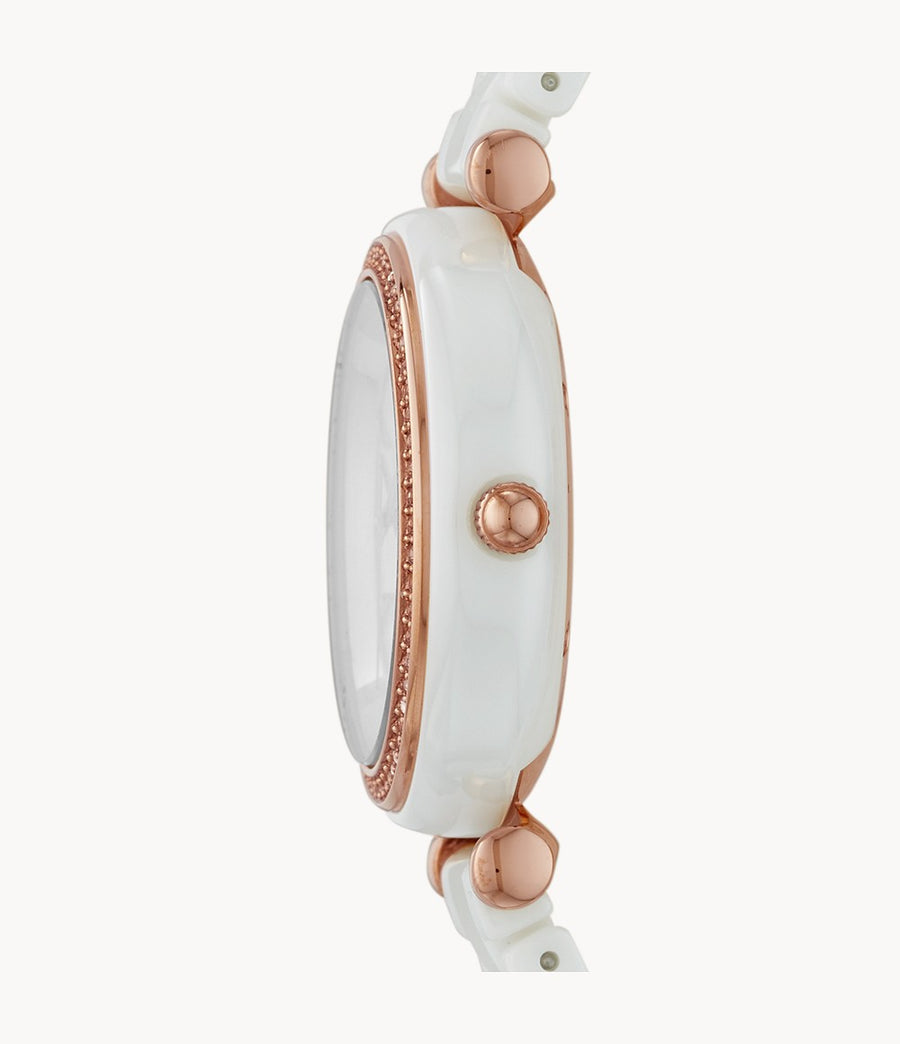 FOSSIL Montre Carlie Mini à trois cadrans