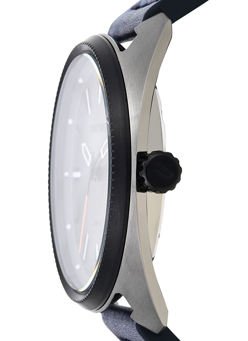 DIESEL Montre Fastbak Cuir à trois aiguilles