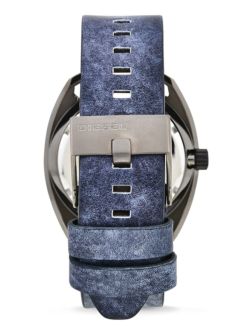 DIESEL Montre Fastbak Cuir à trois aiguilles
