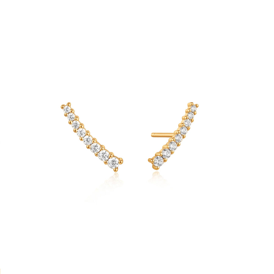 Boucles d’oreilles Gold Glam Crawler Stud