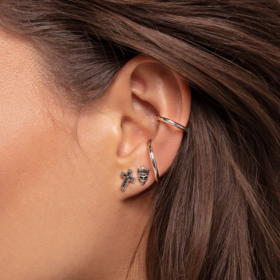 Petites manchettes d’oreilles argent