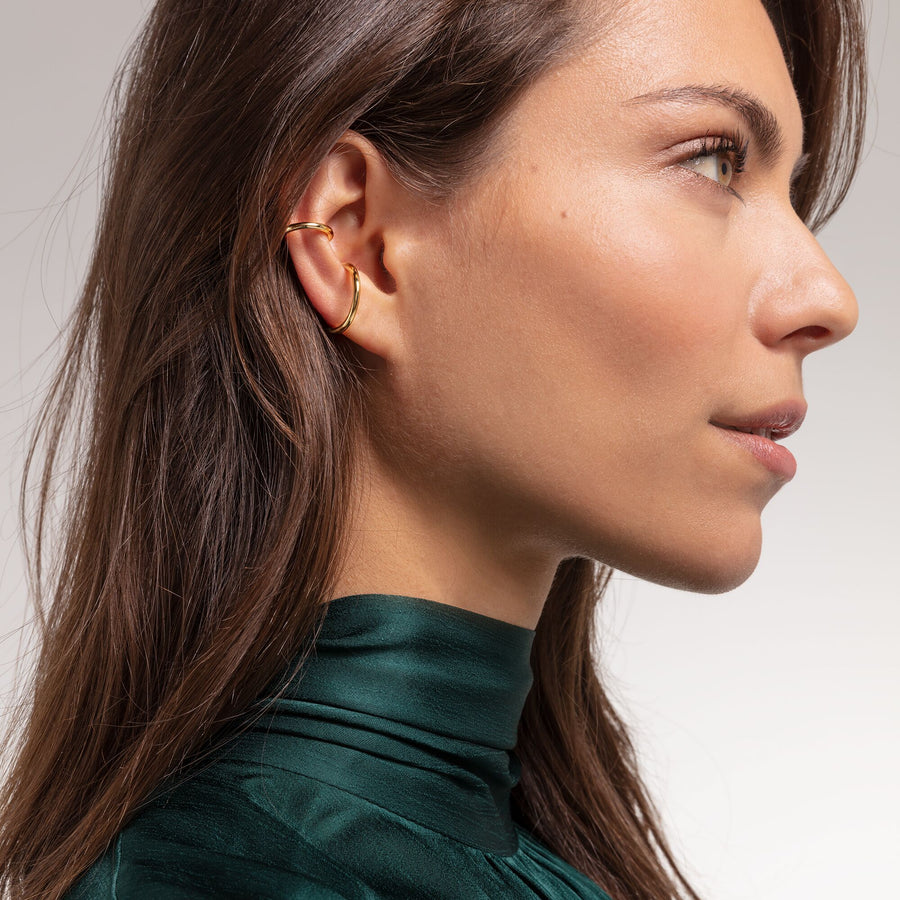 Grandes manchettes d’oreilles or