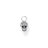 Pendentif pour boucle d'oreille unique tête de mort