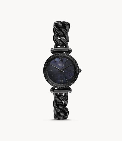 FOSSIL Montre Carlie mini à trois aiguilles