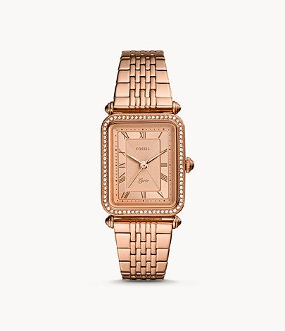 Montre Fossil Lyric — FOSSIL Montre Lyric à cadran carré