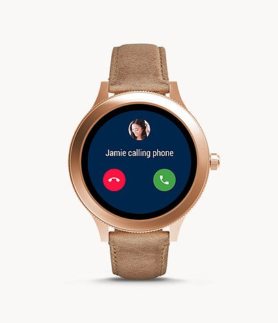 FOSSIL Montre connectée 3e génération Venture Cuir