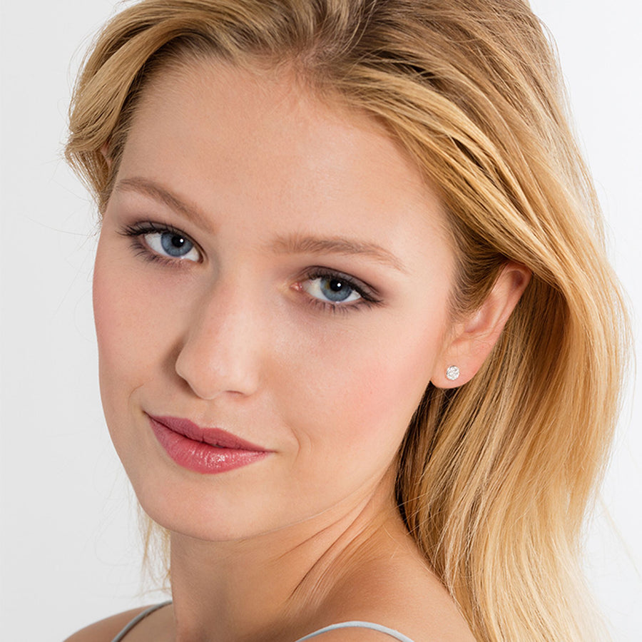 Clous d'oreilles sparkling circles