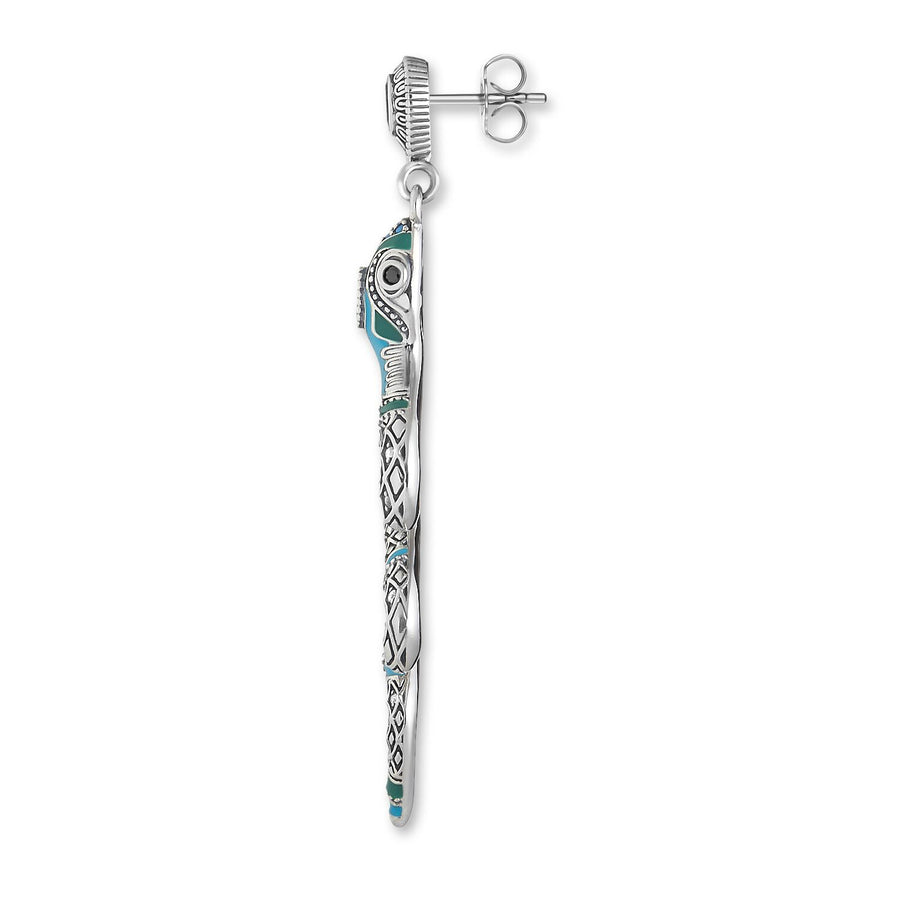 boucle d'oreille serpent