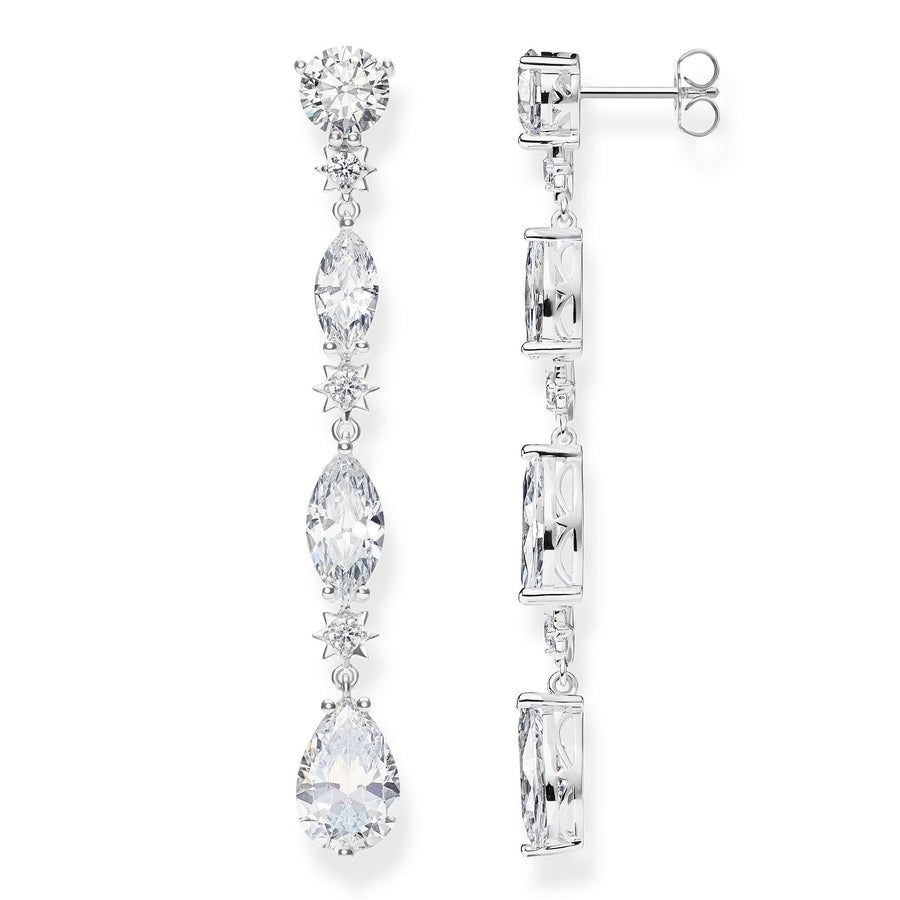 boucles d'oreilles chandelier