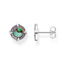clous d'oreilles nacre d'abalone