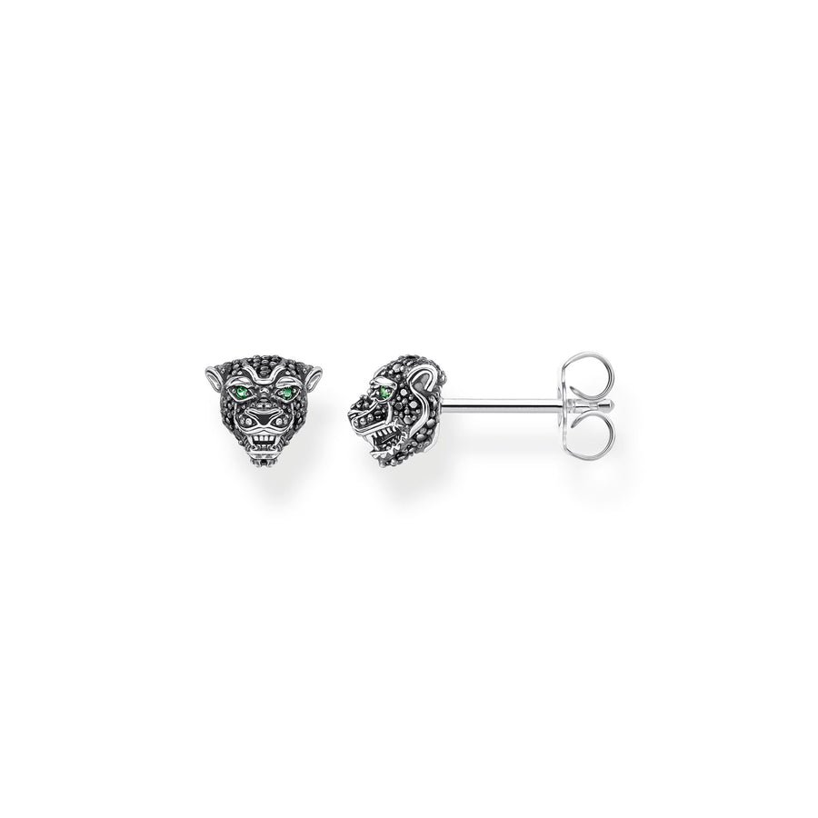Clous d'oreilles Black Cat