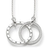 Collier Forever Togehter grand argent