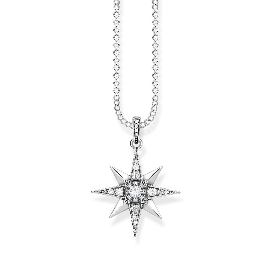 Chaîne royaltie étoile blanc
