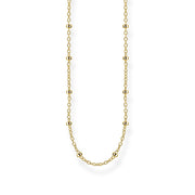 Chaîne maille jaseron or jaune