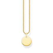 Chaîne médaille or
