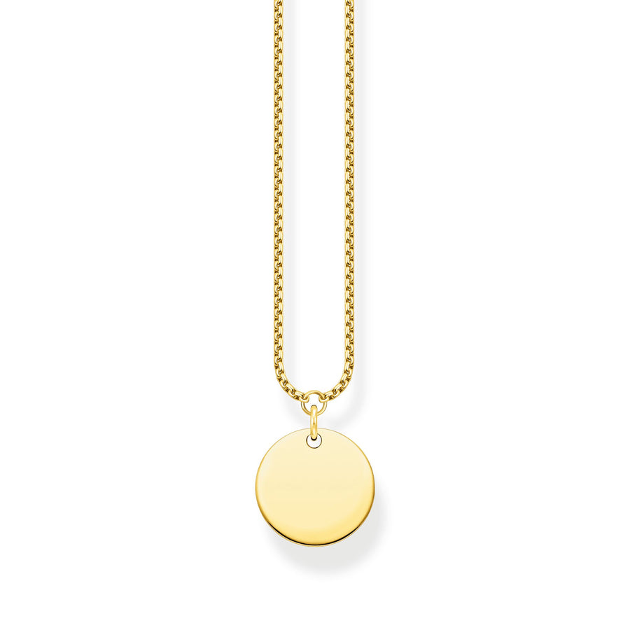 Chaîne médaille or
