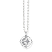 Chaîne étoile & lune argent