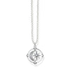Chaîne étoile & lune argent