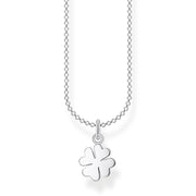 Chaîne trèfle argent