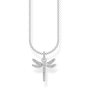 Chaîne libellule argent