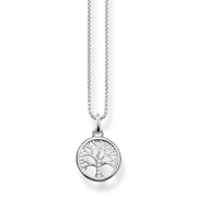 Chaîne arbre de l'amour argent