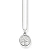 Chaîne arbre de l'amour argent