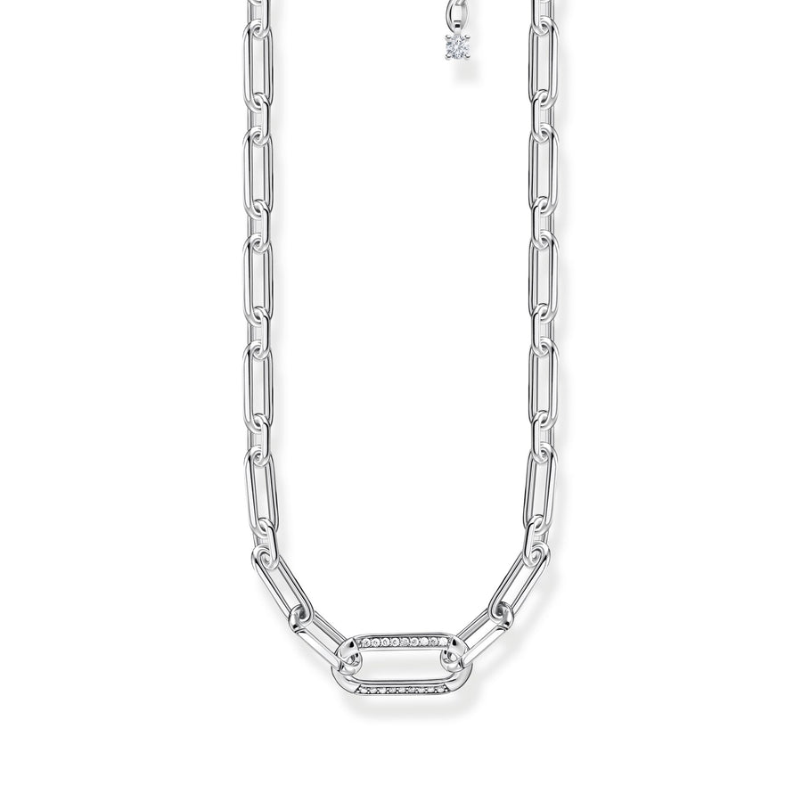 Chaîne liens argent