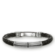 bracelet cuir croix