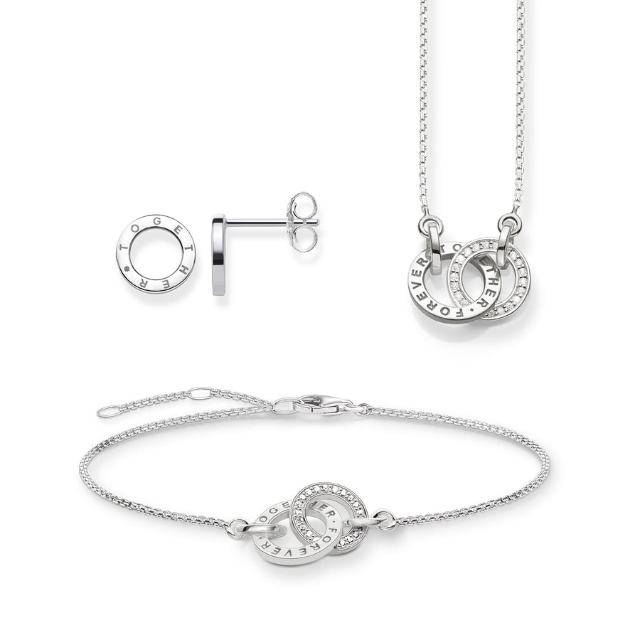 Clous d'oreilles cercles Together