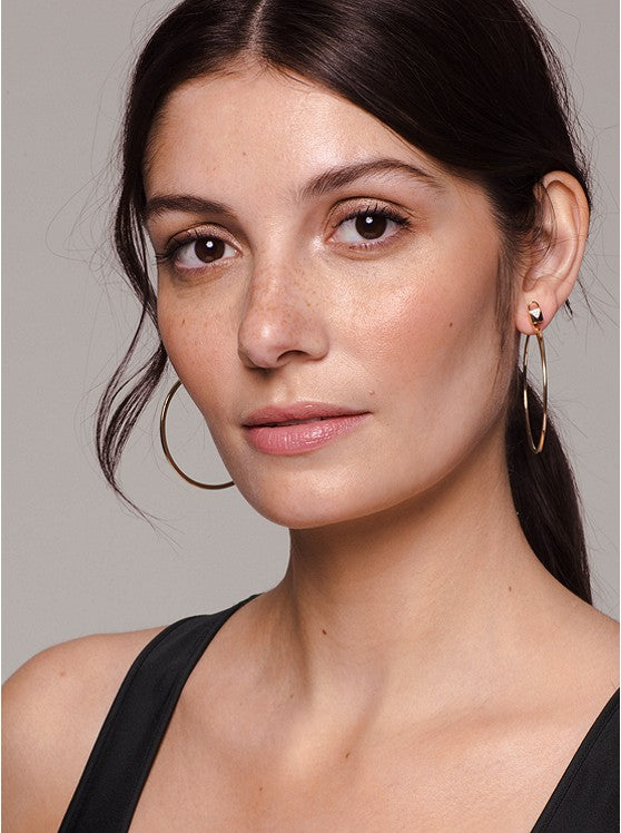MK Boucles d'oreilles Anneau  2EN1