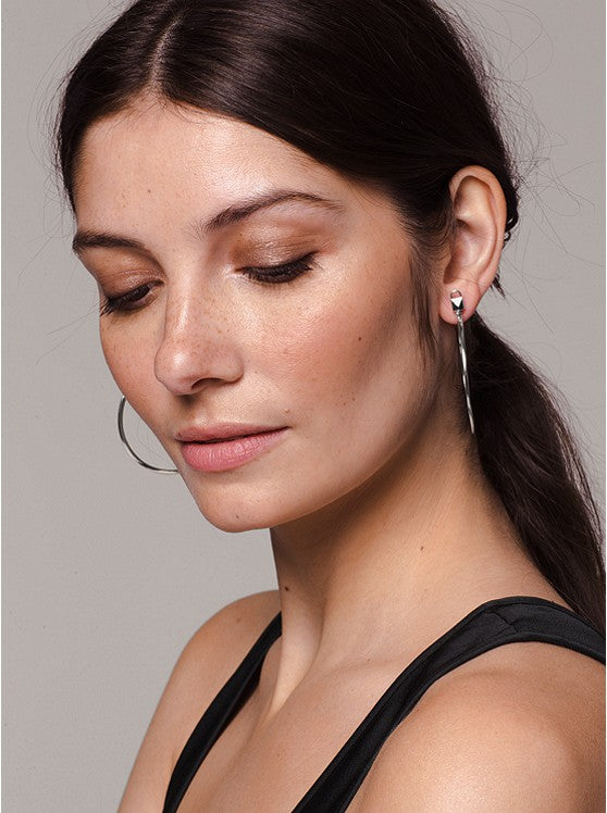 MK Boucles d'oreilles Anneau  2EN1