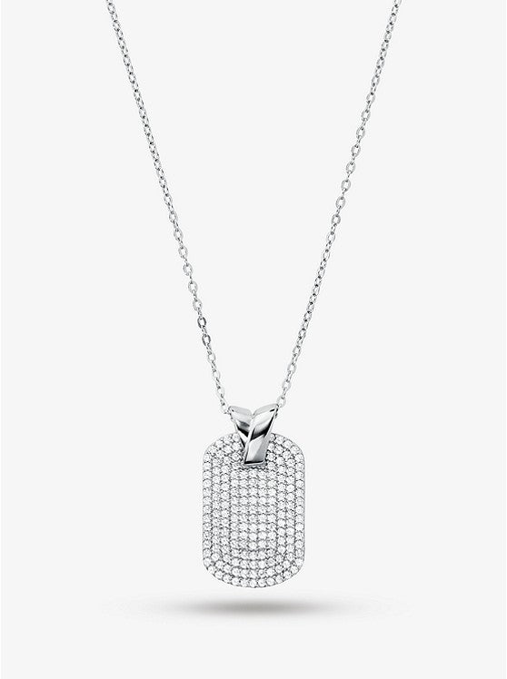 MK Collier avec Plaque rectangulaire