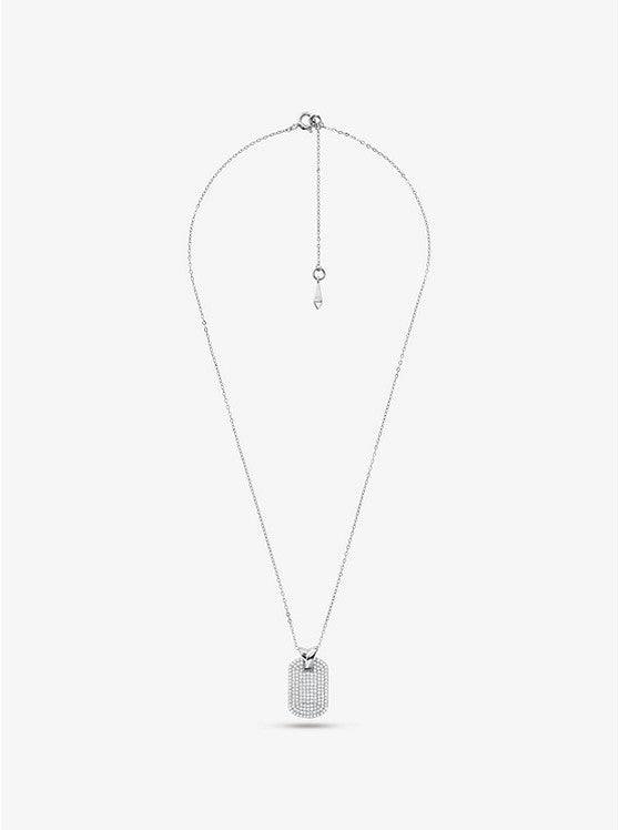 MK Collier avec Plaque rectangulaire