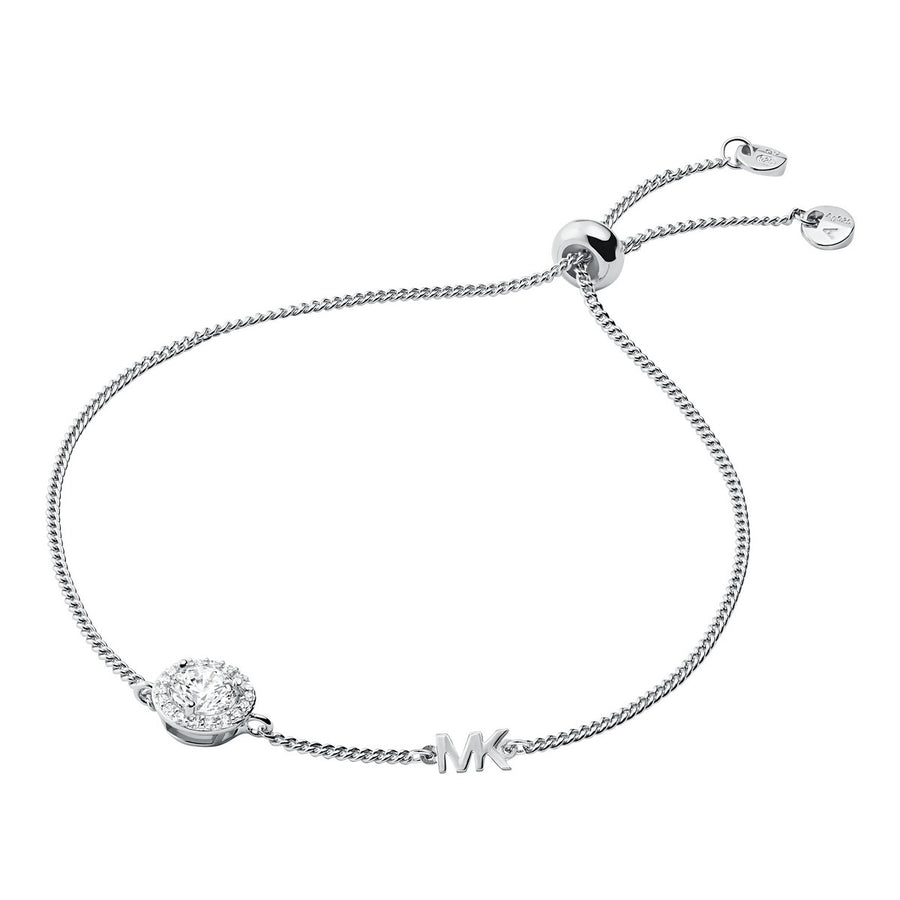 MK Bracelet Halo cz coulissant