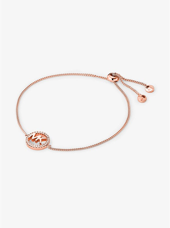 MK Bracelet à logo coulissant