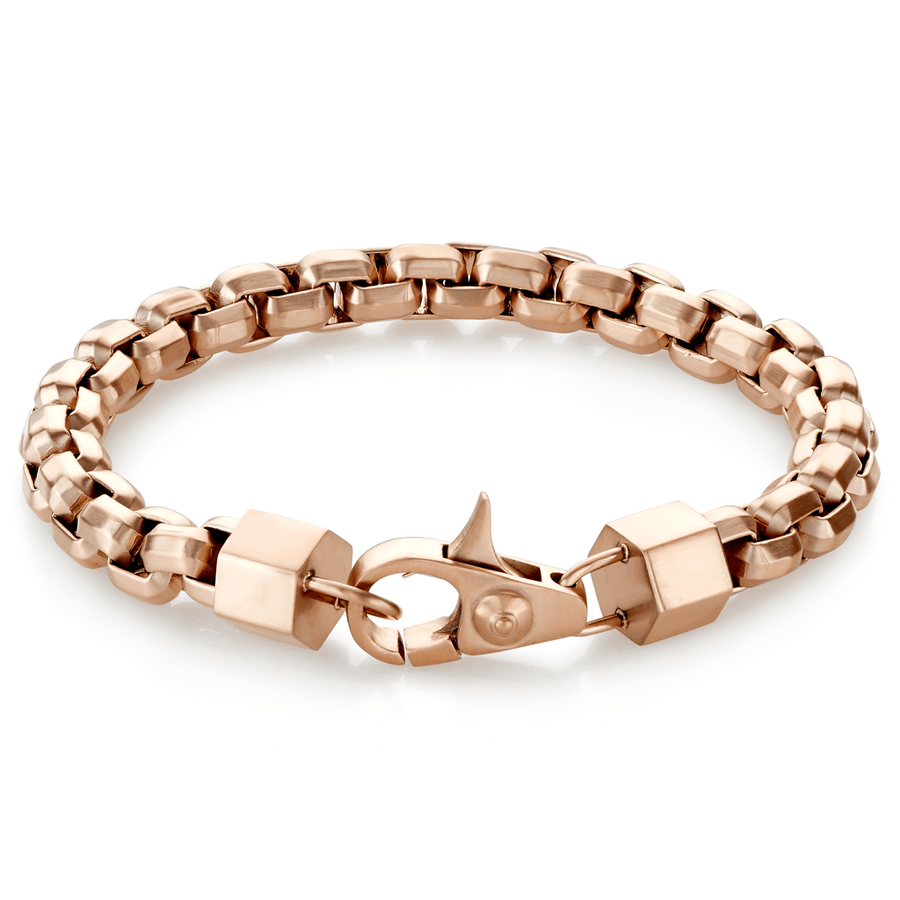 8MM ROUND BOX BRACELET