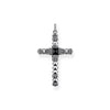 Pendentif croix ethnique moyenne noir