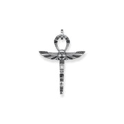 Pendentif croix de vie ankh avec scarabée
