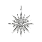Pendentif royaltie étoile argent