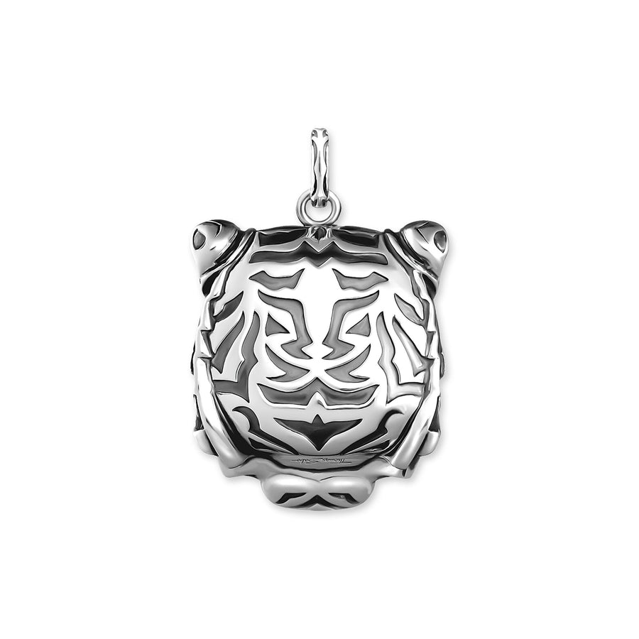 Pendentif tigre argent