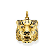 Pendentif tigre or