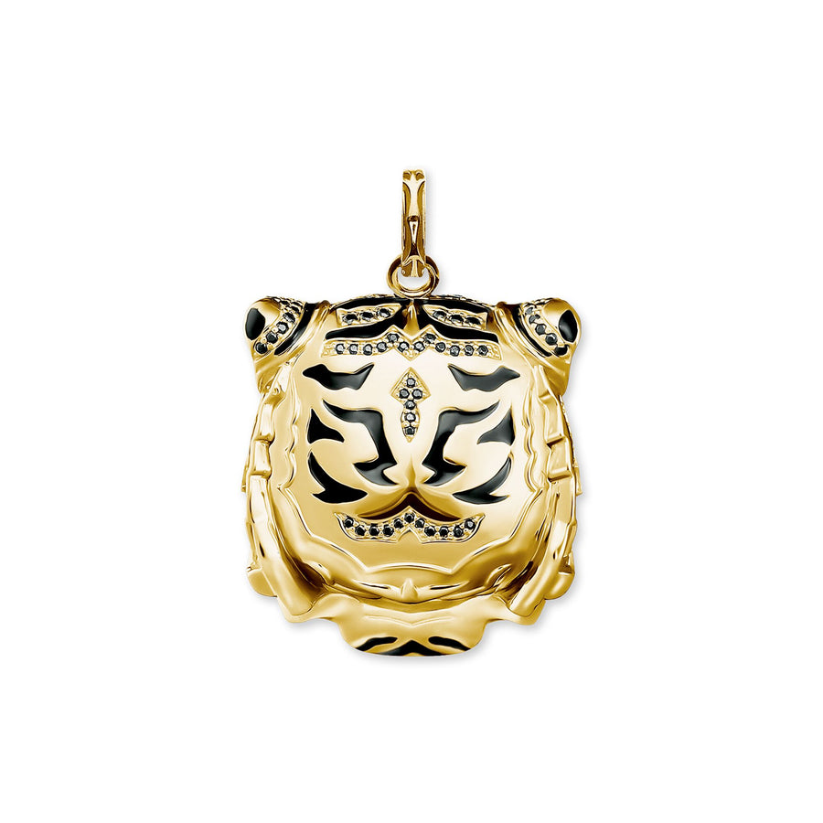 Pendentif tigre or