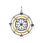 Pendentif amulette Elements of Nature noir-or