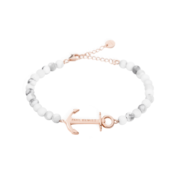 Bracelet Anchor Spirit Or Rose Marbre