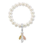 bracelet Charm plume