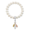 bracelet Charm plume