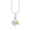 chaîne Charm  boussole & palmier, soleil, avion
