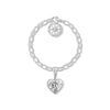 Bracelet Charm avec pendentif ange argent