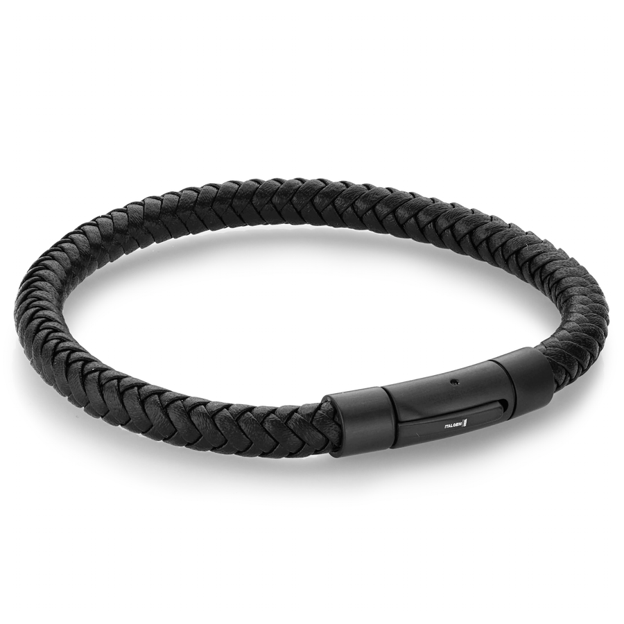 MIDNIGHT LEATHER BRACELET