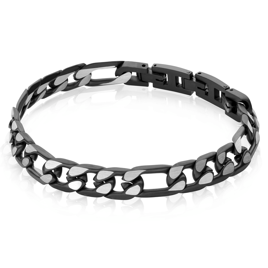 8MM FIGARO BRACELET